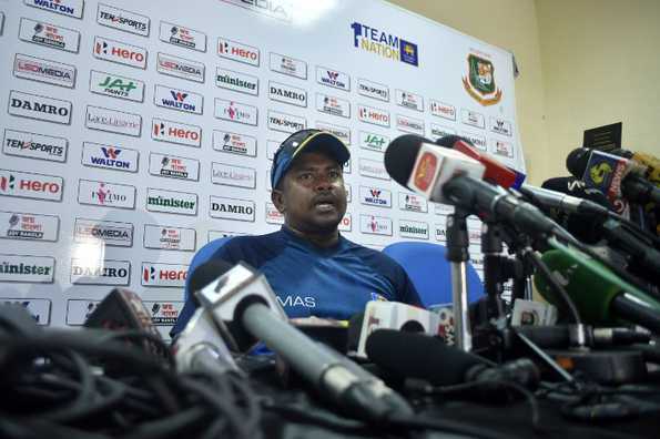 Rangana Herath quashes accusations of complacency during the second Test against Bangladesh. Rangana Herath quashes accusations of complacency during the second Test against Bangladesh.