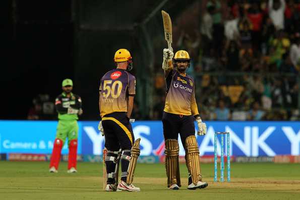 In 25 manic minutes, KKR's newest opening pair sunk RCB into greater depths of despair.