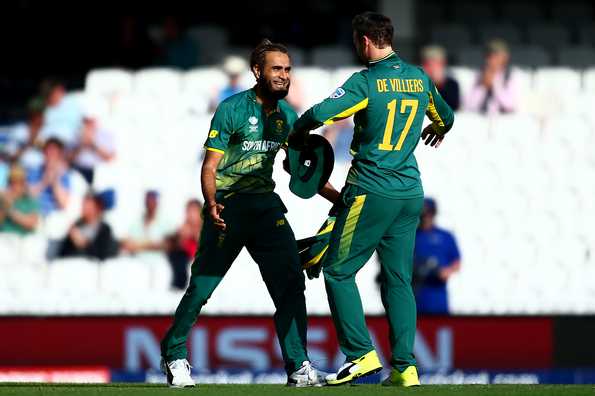 AB de Villiers gave a fine exhibition of fielding AB de Villiers gave a fine exhibition of fielding
