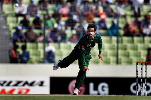 Hafeez was suspended twice previously for illegal bowling action Hafeez was suspended twice previously for illegal bowling action