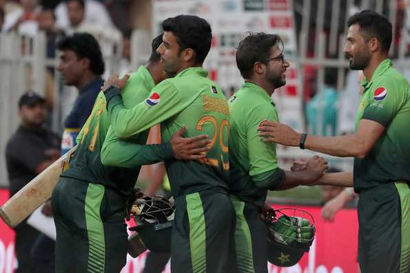 Pakistan recorded a comprehensive nine-wicket win to complete their 5-0 whitewash over Sri Lanka Pakistan recorded a comprehensive nine-wicket win to complete their 5-0 whitewash over Sri Lanka