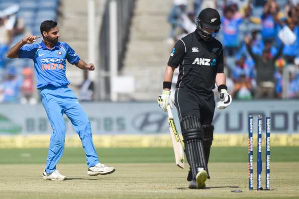 Bhuvneshwar's opening spell in Pune put New Zealand on the backfoot. 