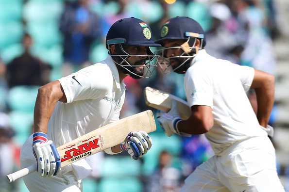 Kohli and Rohit extended India's command with a solid stand Kohli and Rohit extended India's command with a solid stand
