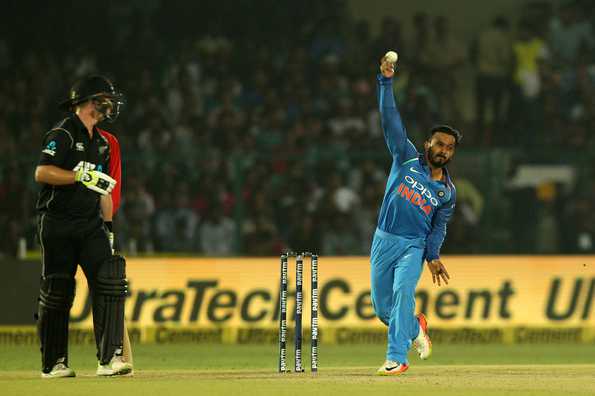 Jadhav failed to recover from hamstring injury. Jadhav failed to recover from hamstring injury.