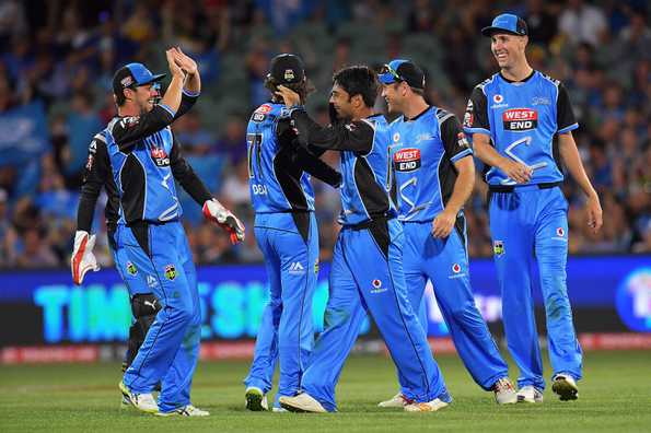 Rashid Khan impressed in his maiden BBL game Rashid Khan impressed in his maiden BBL game