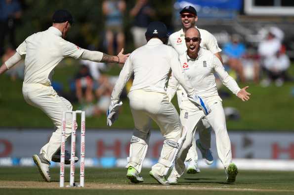 England got rid of BJ Watling and Tom Latham the duo that frustrated England in the first session after an initial burst. England got rid of BJ Watling and Tom Latham the duo that frustrated England in the first session after an initial burst.