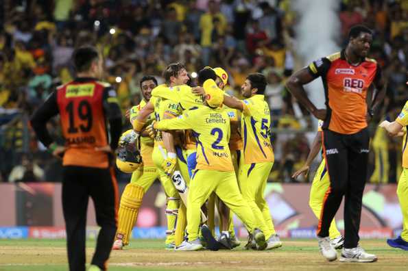 CSK beat SRH by eight wickets to lift IPL 2018 trophy.