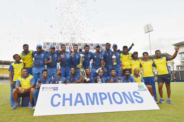 Galle won Sri Lanka's Inter-Provincial one-day tournament on Sunday beating Colombo by 75 runs Galle won Sri Lanka's Inter-Provincial one-day tournament on Sunday beating Colombo by 75 runs