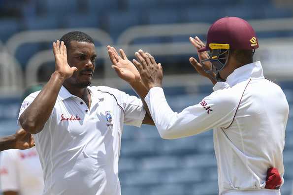 The Windies pace attack posed problems for Bangladesh yet again in the series. The Windies pace attack posed problems for Bangladesh yet again in the series.