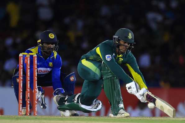 Quinton de Kock essayed a fine hand of 87