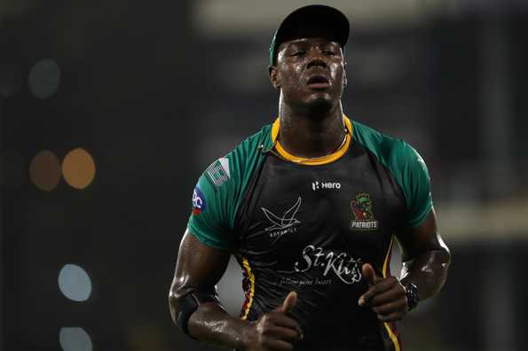 Brathwaite hit 41 and then picked up two wickets. Brathwaite hit 41 and then picked up two wickets.