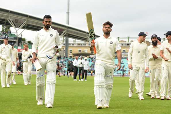The KL Rahul-Rishabh Pant stand took the match into the final session of The Oval Test. The KL Rahul-Rishabh Pant stand took the match into the final session of The Oval Test.