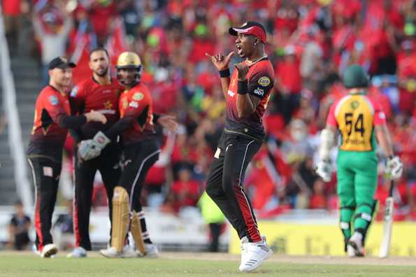 Trinbago Knight Riders won the rain-hit CPL final by 8 wickets Trinbago Knight Riders won the rain-hit CPL final by 8 wickets