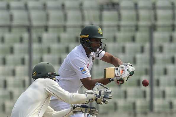 Bangladesh captain stayed unbeaten on 101 as the hosts declared with 224 for 6 on the board. Bangladesh captain stayed unbeaten on 101 as the hosts declared with 224 for 6 on the board.