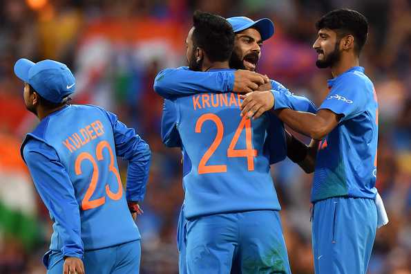 Krunal Pandya picked up four wickets and was named the player of the match. Krunal Pandya picked up four wickets and was named the player of the match.