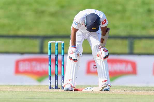 A common sight in Sri Lankan cricket in 2018 A common sight in Sri Lankan cricket in 2018
