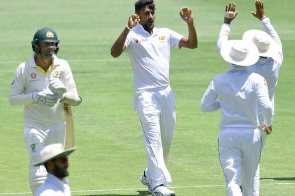 Sri Lanka picked up early wickets but failed to maintain pressure. Sri Lanka picked up early wickets but failed to maintain pressure.
