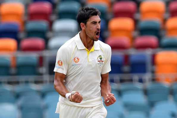 Mitchell Starc is one away from a 10-wicket haul in the game Mitchell Starc is one away from a 10-wicket haul in the game
