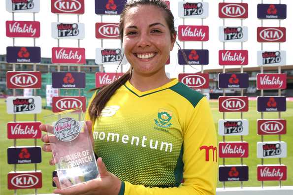 Luus won back-to-back Player of the match awards in the T20Is Luus won back-to-back Player of the match awards in the T20Is