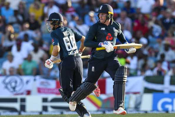 Roy and Root struck tons in England's win. Roy and Root struck tons in England's win.