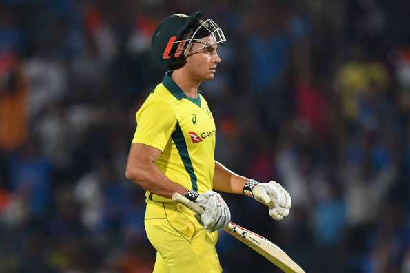 Marcus Stoinis nearly took his team through in Nagpur with a fighting half-century