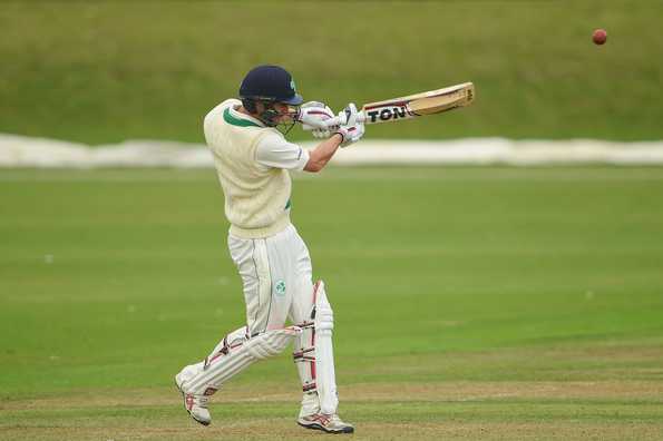Balbirnie held the inning together with a fine unbeaten 73 Balbirnie held the inning together with a fine unbeaten 73