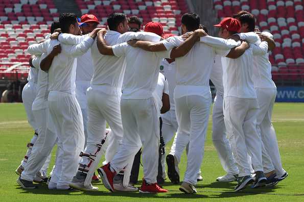 "Playing Test cricket was our dream and today we played our second Test and we won the game." "Playing Test cricket was our dream and today we played our second Test and we won the game."