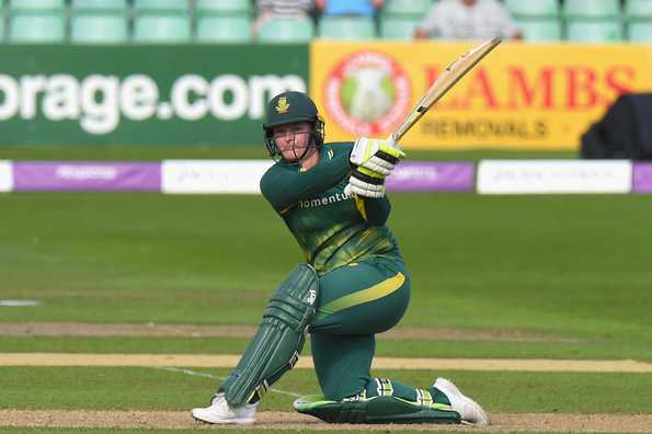Lee raised her half-century off 45 deliveries - her eighth for South Africa.