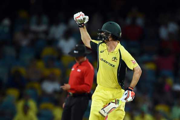 Marsh hit an unbeaten 79 in the chase. Marsh hit an unbeaten 79 in the chase.