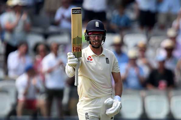 It was Leach's first Test fifty. It was Leach's first Test fifty.
