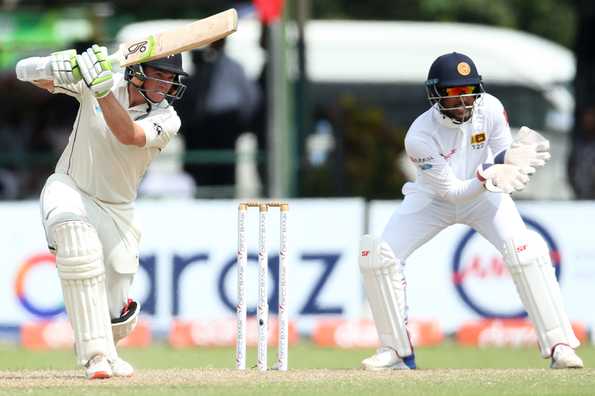 The left-hander registered his 16th Test fifty in the session and is currently batting on 55* The left-hander registered his 16th Test fifty in the session and is currently batting on 55*