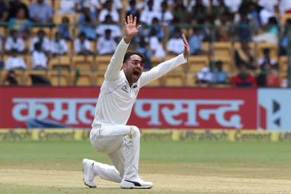 Rashid scored his maiden Test fifty before picking four wickets. Rashid scored his maiden Test fifty before picking four wickets.