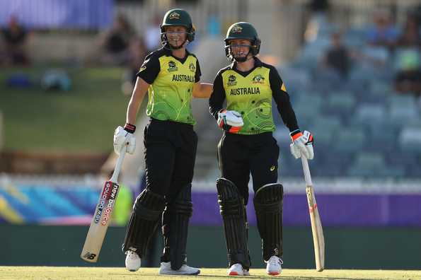 Rachael Haynes and Meg Lanning stitched a 95-run stand for the fourth wicket Rachael Haynes and Meg Lanning stitched a 95-run stand for the fourth wicket