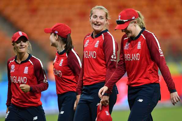 Sophie Ecclestone and Sarah Glenn combined to pick up five wickets Sophie Ecclestone and Sarah Glenn combined to pick up five wickets