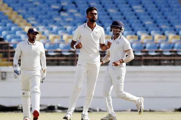Unadkat surpassed former India pacer Dodda Ganesh (62) to notch up most wickets by a pacer in a Ranji season (Photo credit: SCA) Unadkat surpassed former India pacer Dodda Ganesh (62) to notch up most wickets by a pacer in a Ranji season (Photo credit: SCA)