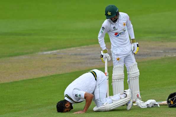 Masood hit his third consecutive Test ton and fourth overall Masood hit his third consecutive Test ton and fourth overall