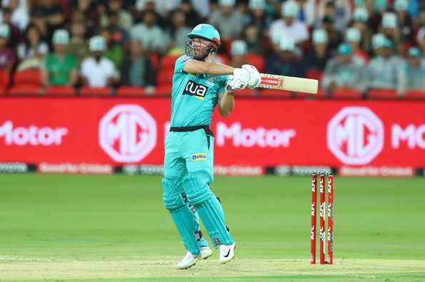 Chris Lynn's 23-ball 48 set up a victory for Brisbane Heat Chris Lynn's 23-ball 48 set up a victory for Brisbane Heat