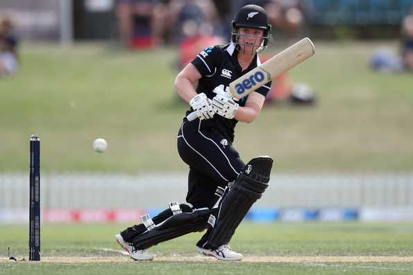Brooke Halliday impressed with the bat during the ODI series Brooke Halliday impressed with the bat during the ODI series