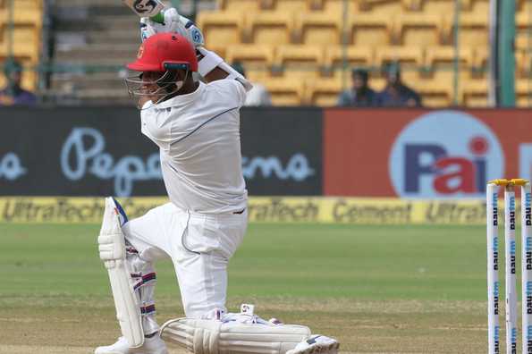 Shahidi became the third Afghanistan player with a Test century to his name. Shahidi became the third Afghanistan player with a Test century to his name.