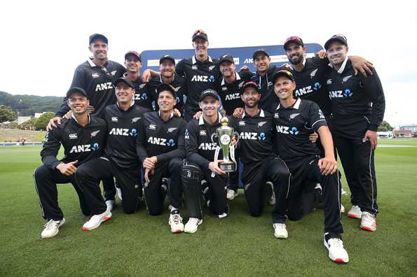 New Zealand eased to a 164-run victory in the final ODI after centuries from Conway and Mitchell. New Zealand eased to a 164-run victory in the final ODI after centuries from Conway and Mitchell.