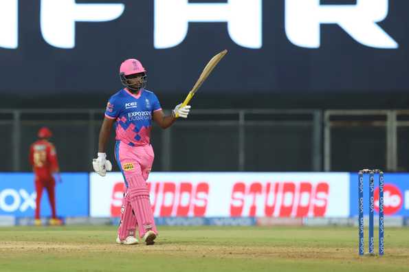 Samson became the first cricketer in the IPL to score a century on captaincy debut.