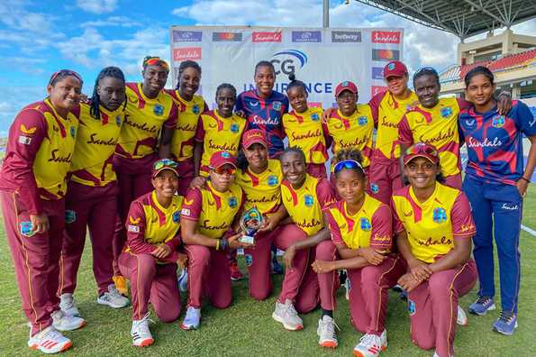 West Indies won the third T20I in Antigua by six wickets West Indies won the third T20I in Antigua by six wickets