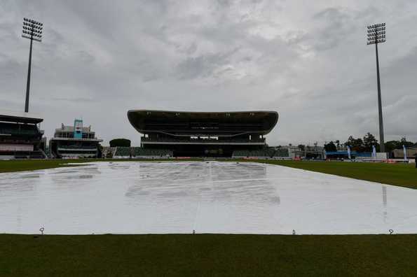 On a rain-marred day, only 1.2 overs were bowled On a rain-marred day, only 1.2 overs were bowled