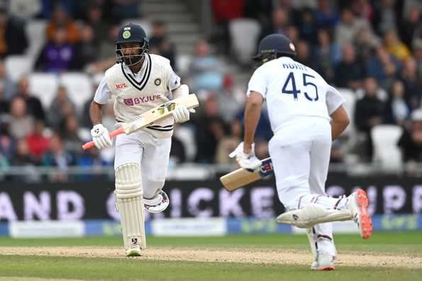 Pujara and Rohit put on an unbeaten 78-run stand Pujara and Rohit put on an unbeaten 78-run stand