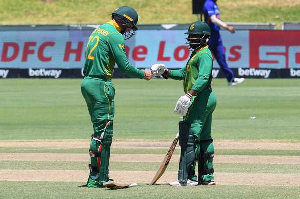 Van der Dussen and Bavuma struck centuries to put India under pressure. 