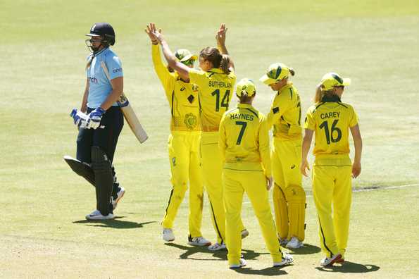 Annabel Sutherland returned figures of 4 for 31 in the series final. Annabel Sutherland returned figures of 4 for 31 in the series final.