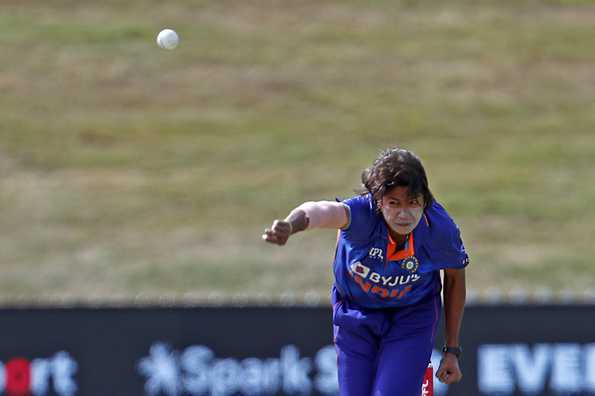 Jhulan Goswami bowled a very impressive first spell in the third ODI Jhulan Goswami bowled a very impressive first spell in the third ODI