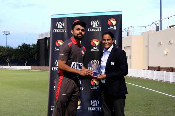 Basil Hameed bagged a four-for. File Photo. Photo Credit - Emirates Cricket 