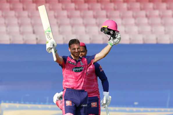 Buttler struck a 68-ball 100 before RR came up with a disciplined performance with the ball Buttler struck a 68-ball 100 before RR came up with a disciplined performance with the ball