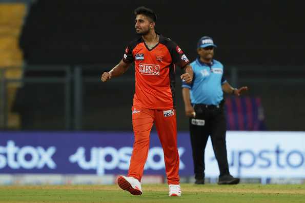Umran picked up three wickets in SRH's tight win over MI. Umran picked up three wickets in SRH's tight win over MI.